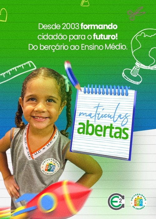 MATRÍCULAS ABERTAS 2025 - SEUC